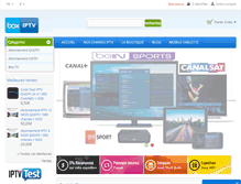 Tablet Screenshot of box-iptv.com